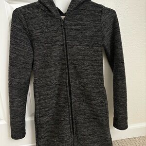 Women’s Charcoal Zip-Up Jacket
